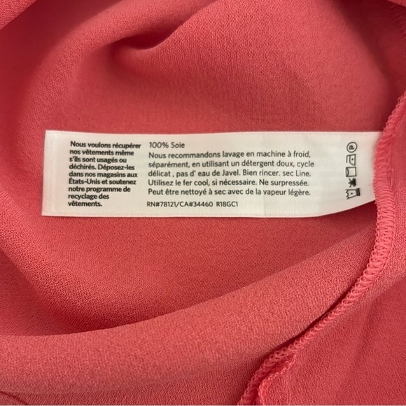 Eileen Fisher 100% silk top , sz petite small - Picture 7 of 7